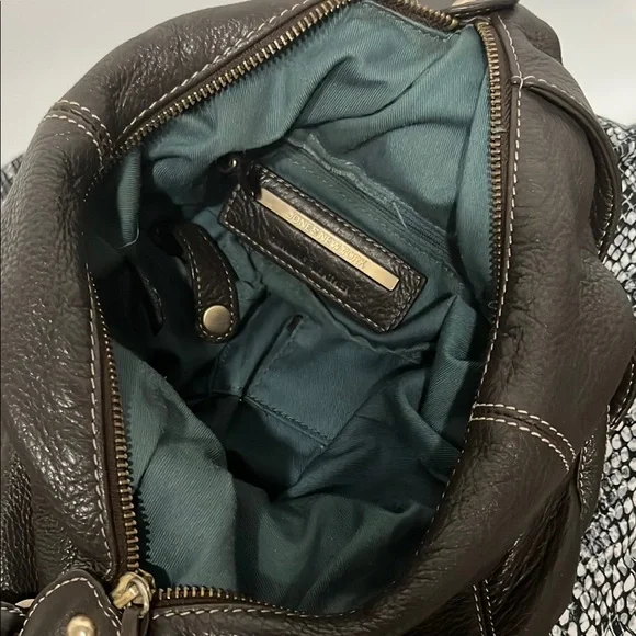 JONES NEW YORK Black Leather backpack - Picture 5 of 9